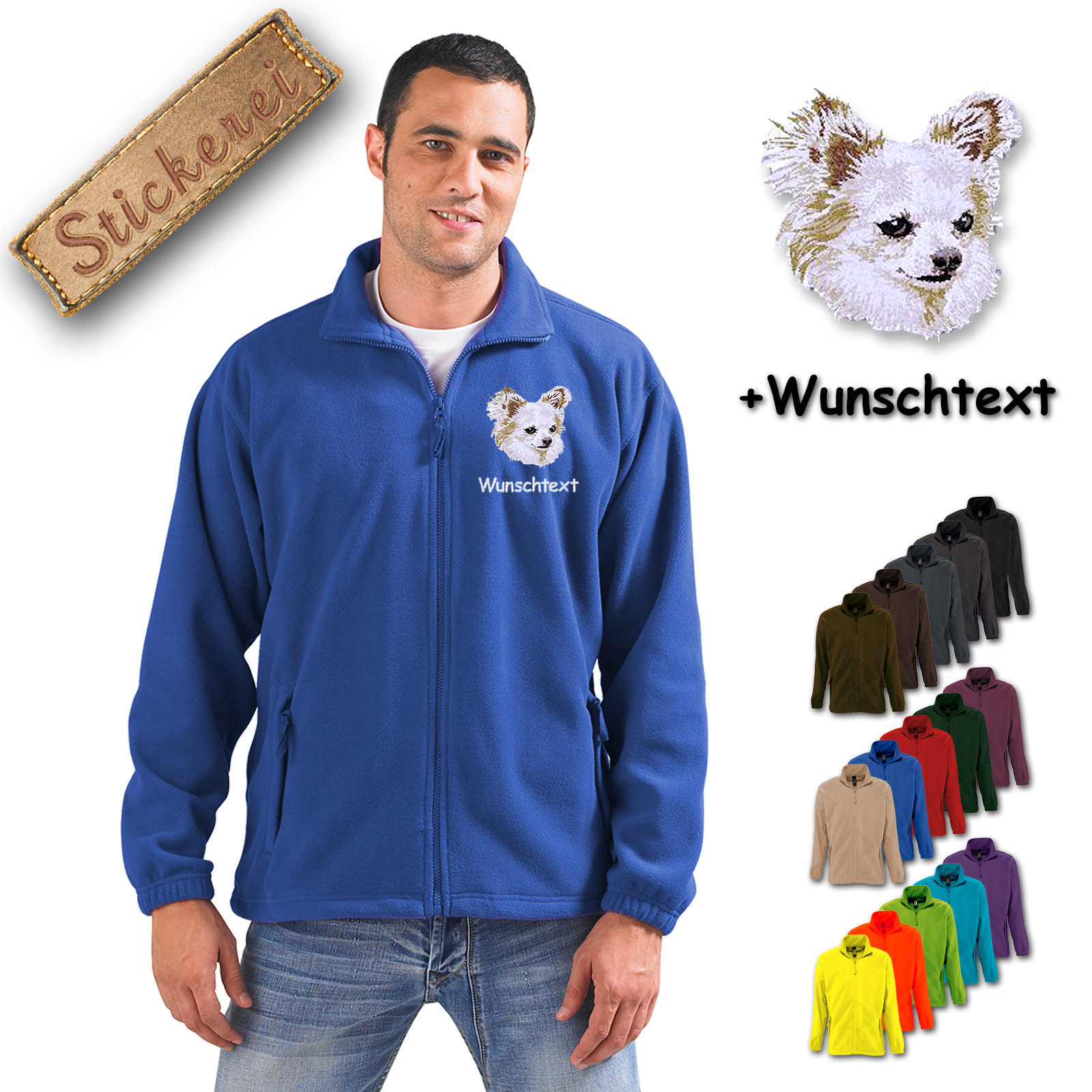 Fleecejacke Chihuahua