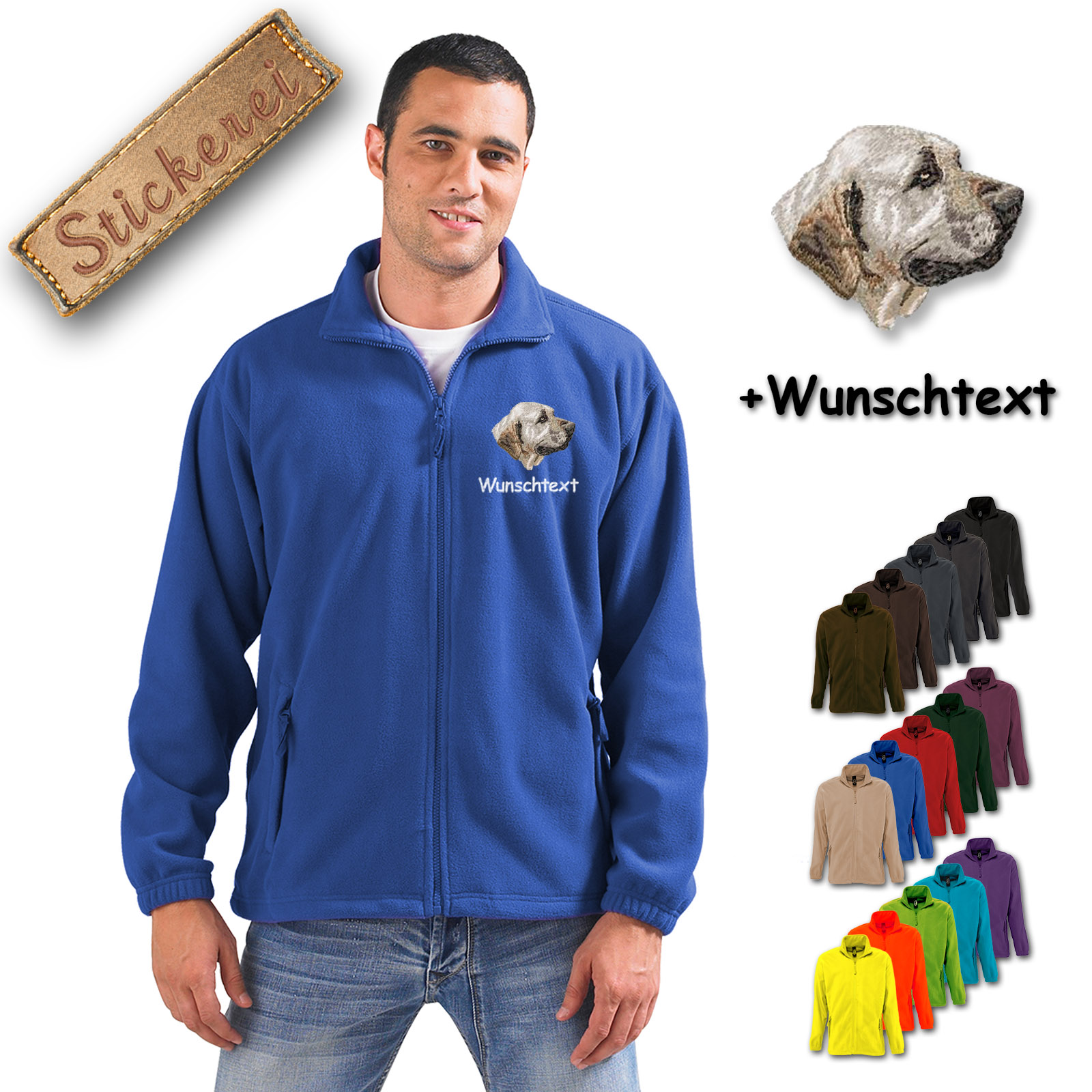 Fleecejacke Fila Brasileiro