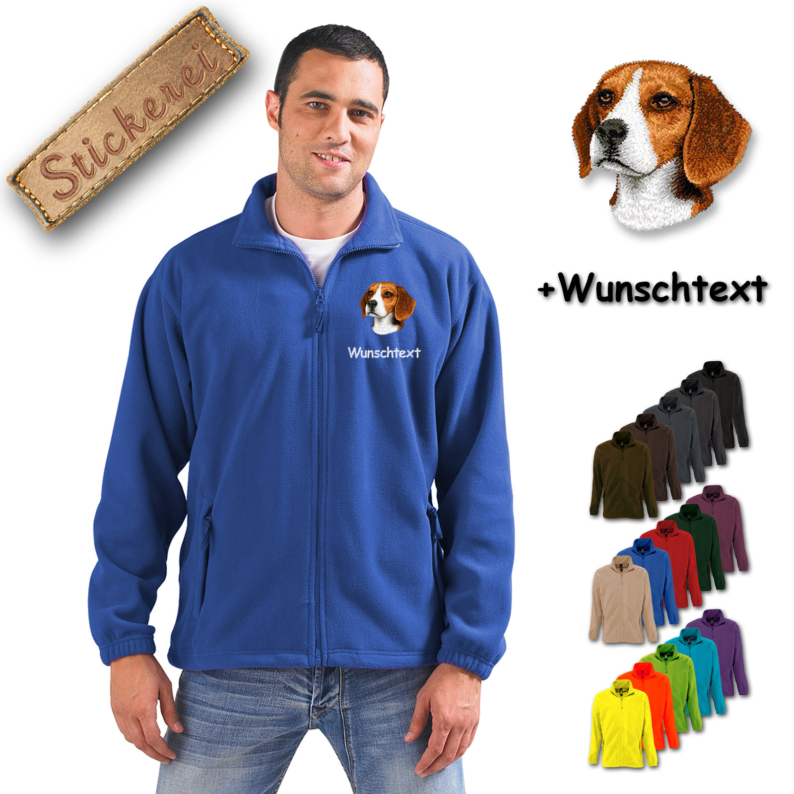 Fleecejacke Beagle