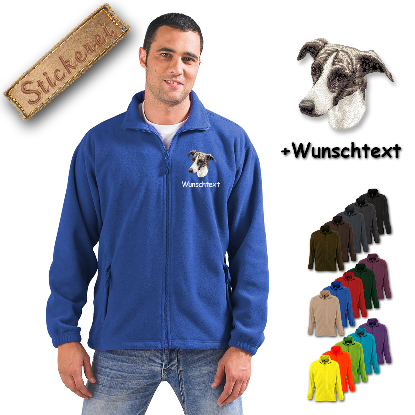 Fleecejacke Greyhound