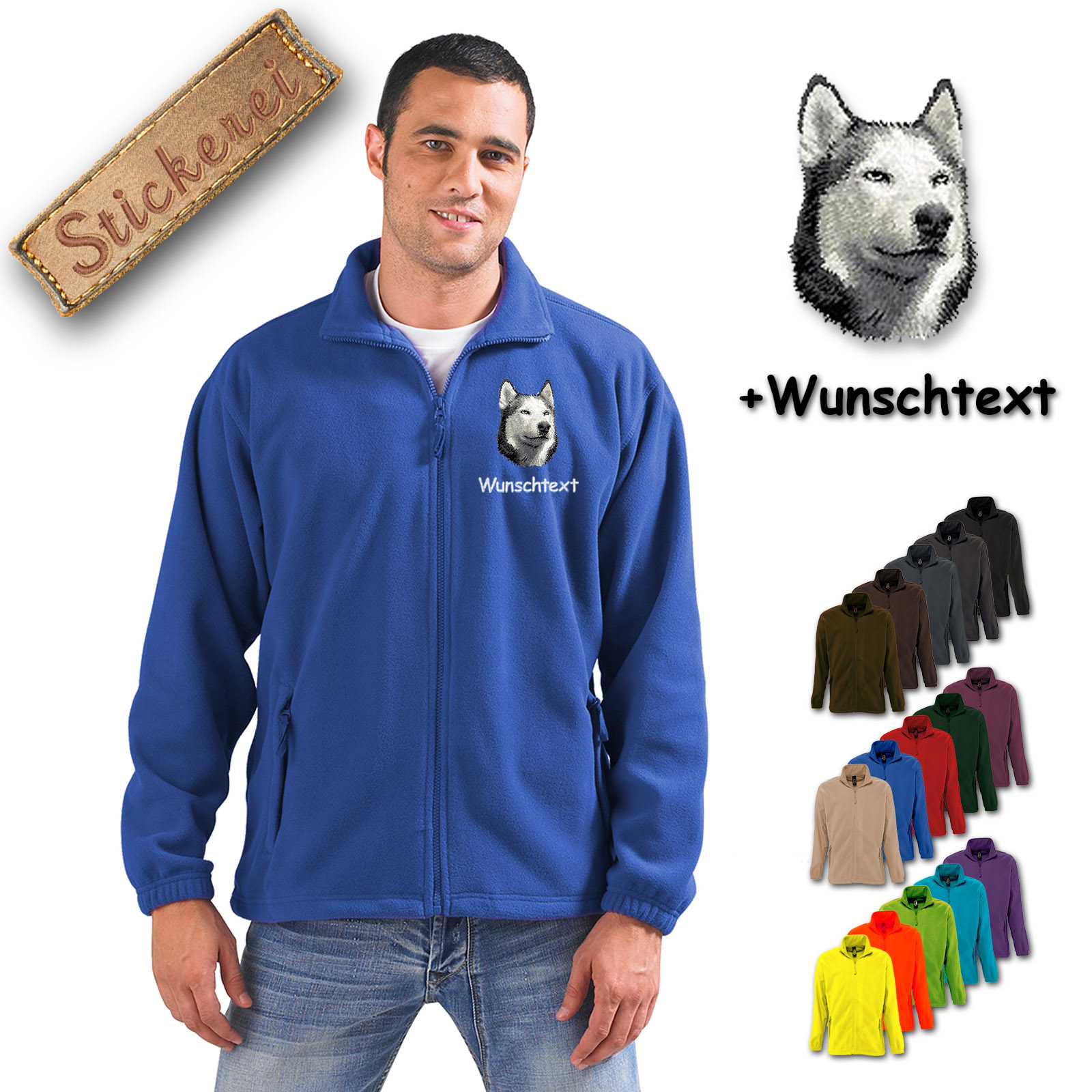 Fleecejacke Husky
