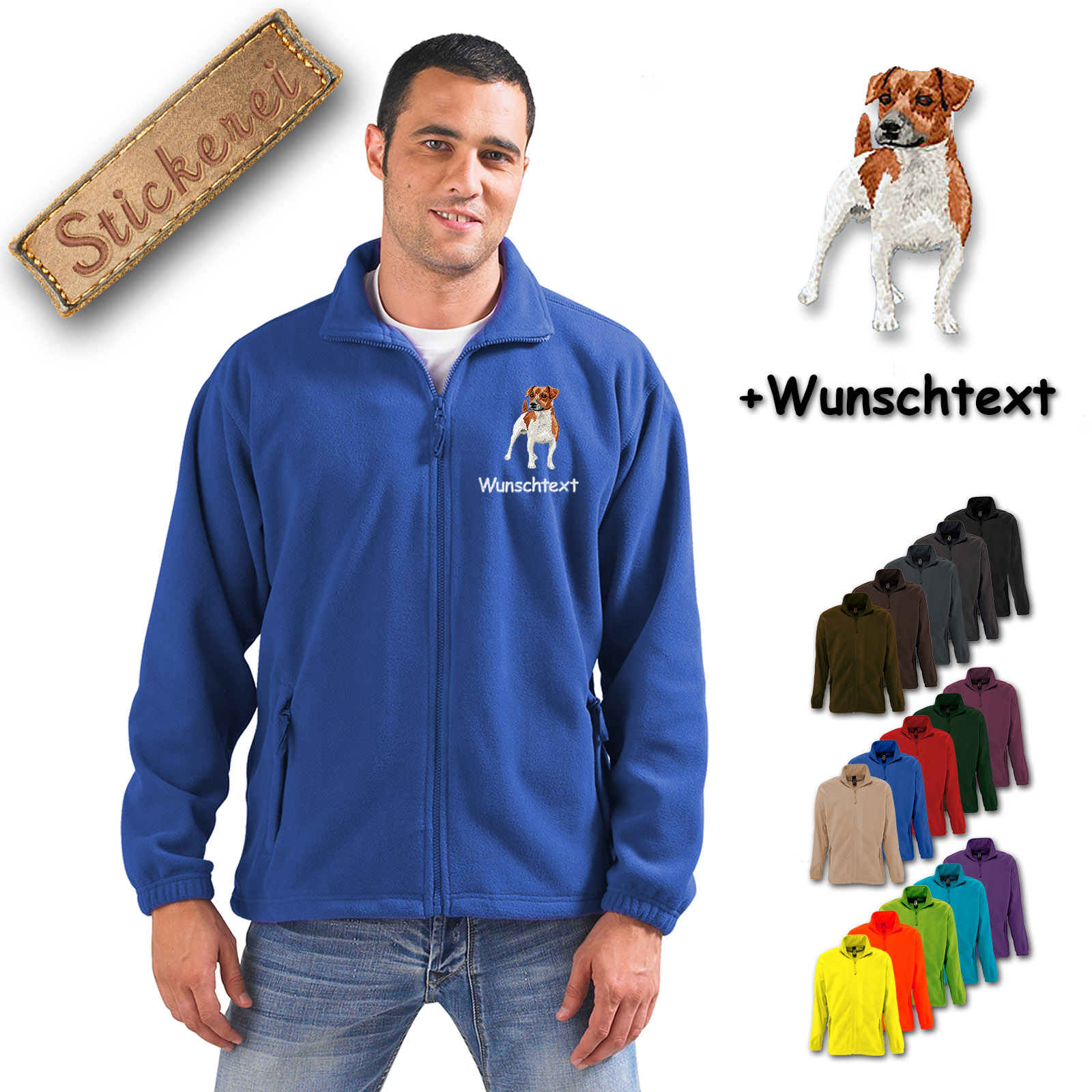 Fleecejacke Jack Russell