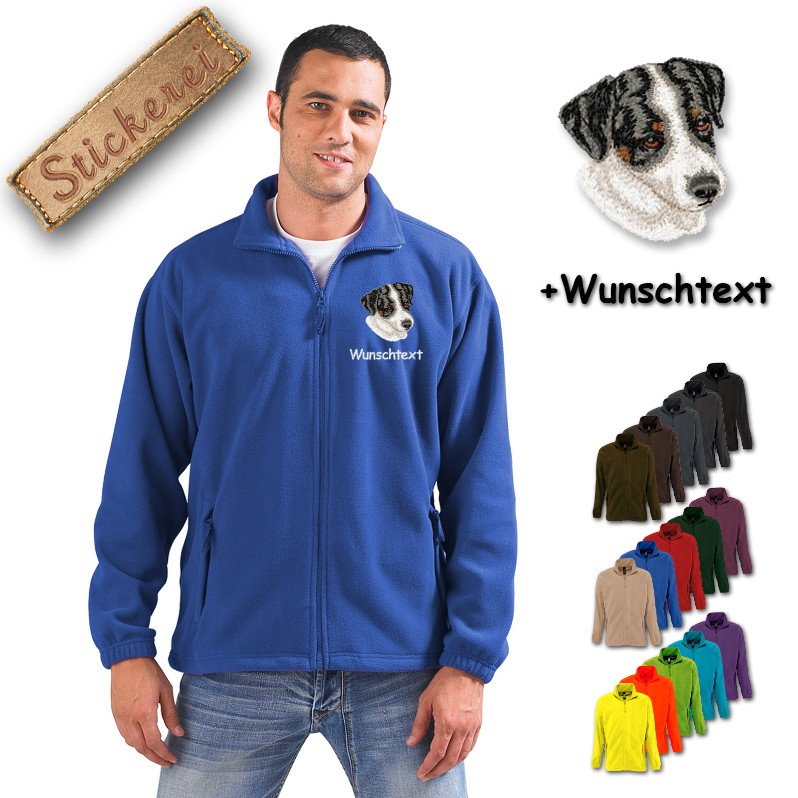 Fleecejacke Jack Russell