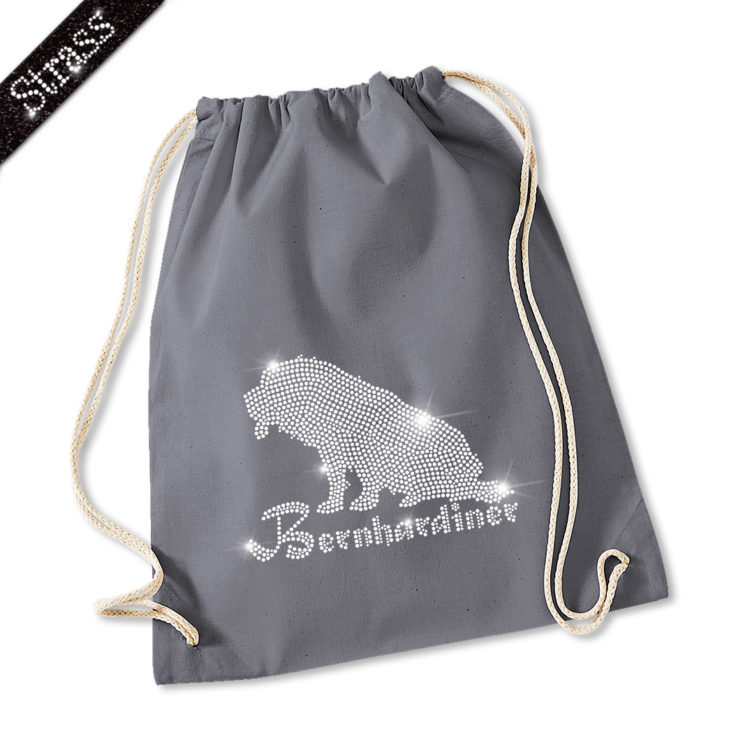 Strass Turnbeutel Bernhardiner – Bild 11