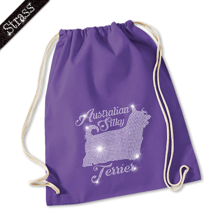 Strass Turnbeutel Australian Silky Terrier – Bild 8