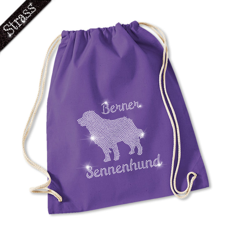 Strass Turnbeutel Berner Sennenhund – Bild 8