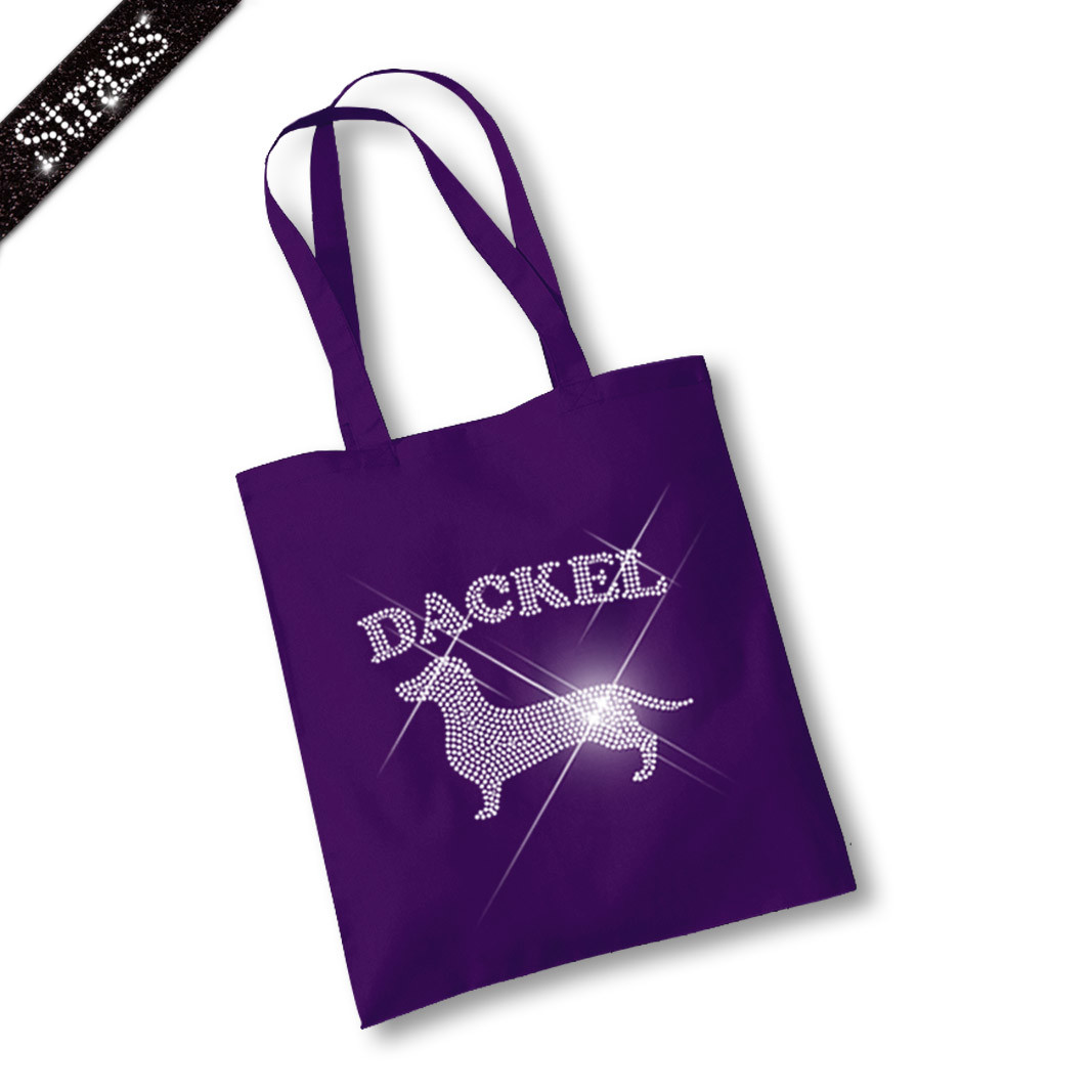 Beutel Strass Dackel – Bild 12