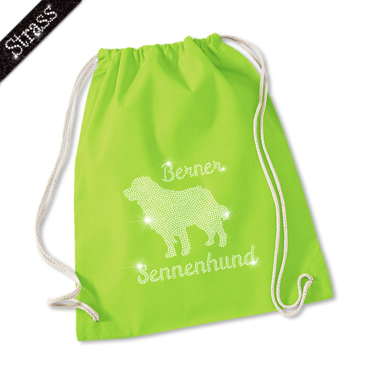 Strass Turnbeutel Berner Sennenhund – Bild 7