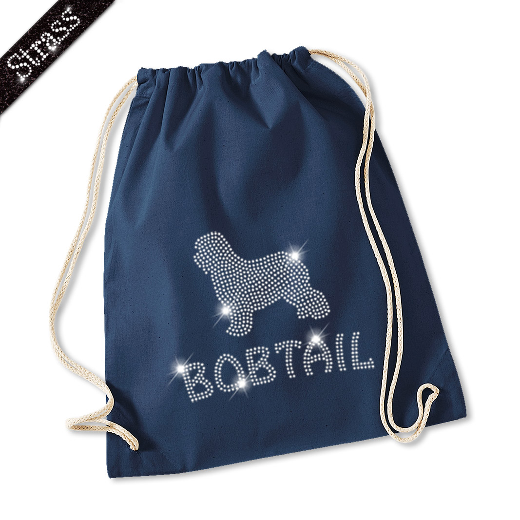 Strass Turnbeutel Bobtail – Bild 6