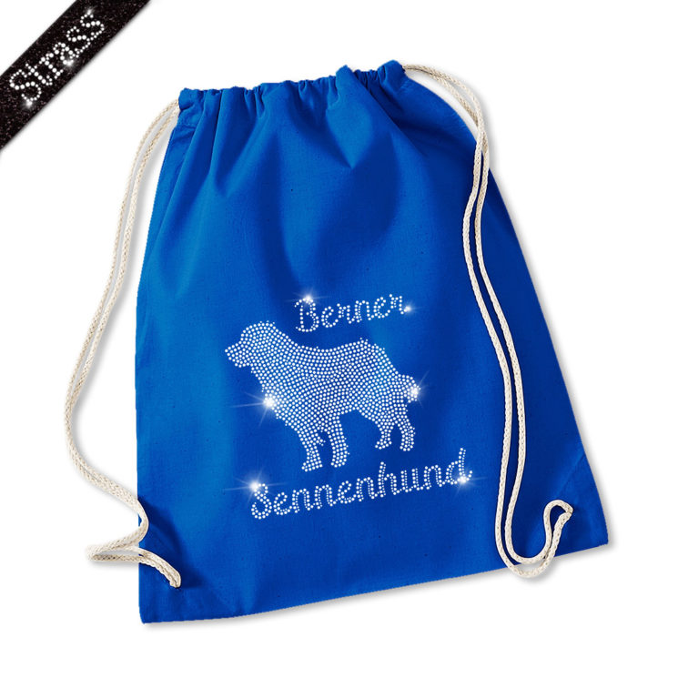 Strass Turnbeutel Berner Sennenhund – Bild 3