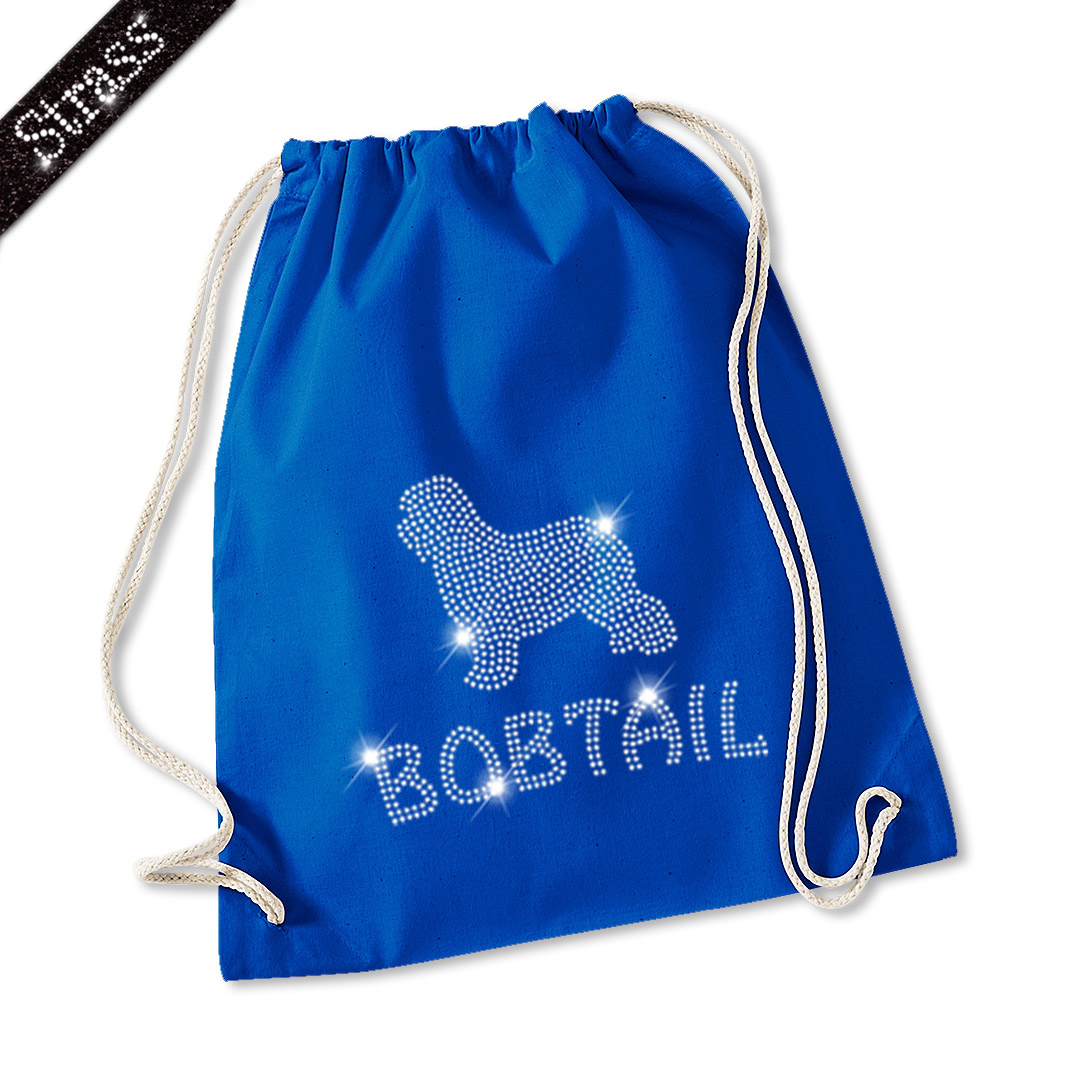 Strass Turnbeutel Bobtail – Bild 3