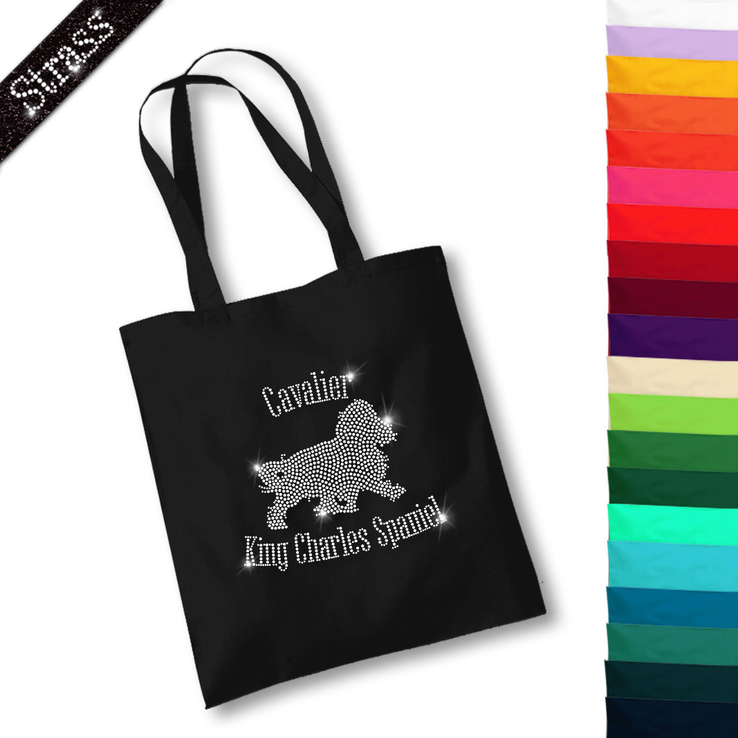 Beutel Strass Cavalier King Charles Spaniel