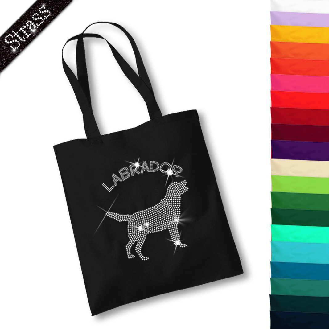 Beutel Strass Labrador