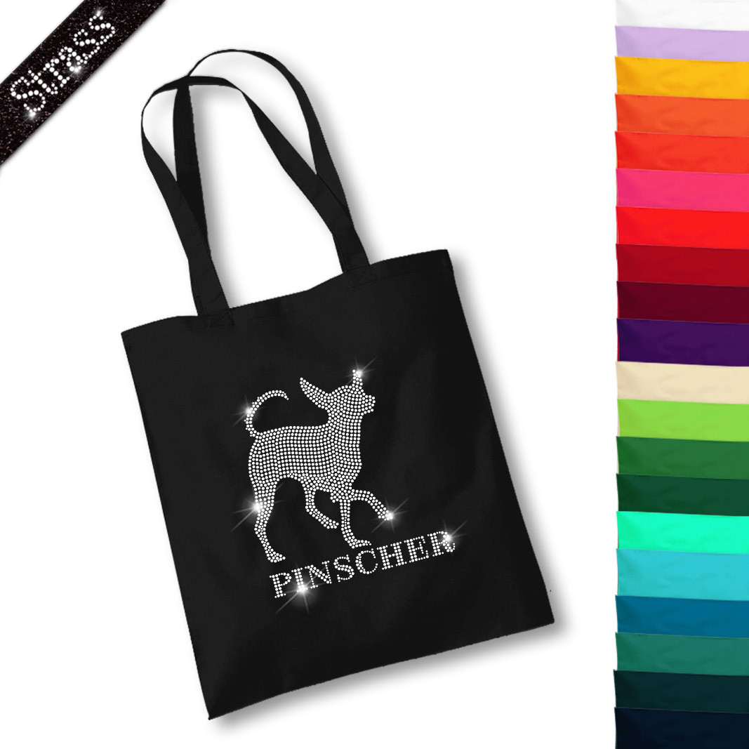 Beutel Strass Pinscher