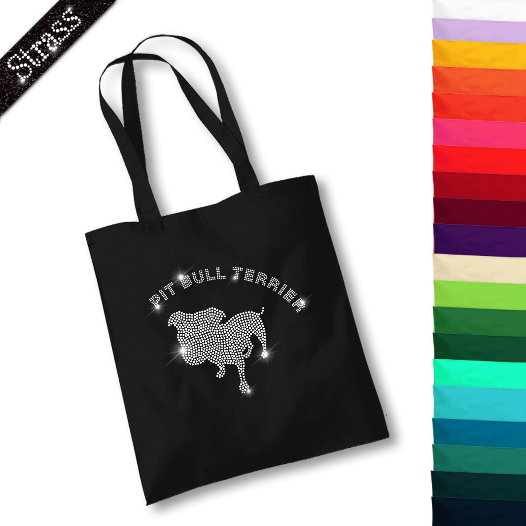 Beutel Strass Pit Bull Terrier
