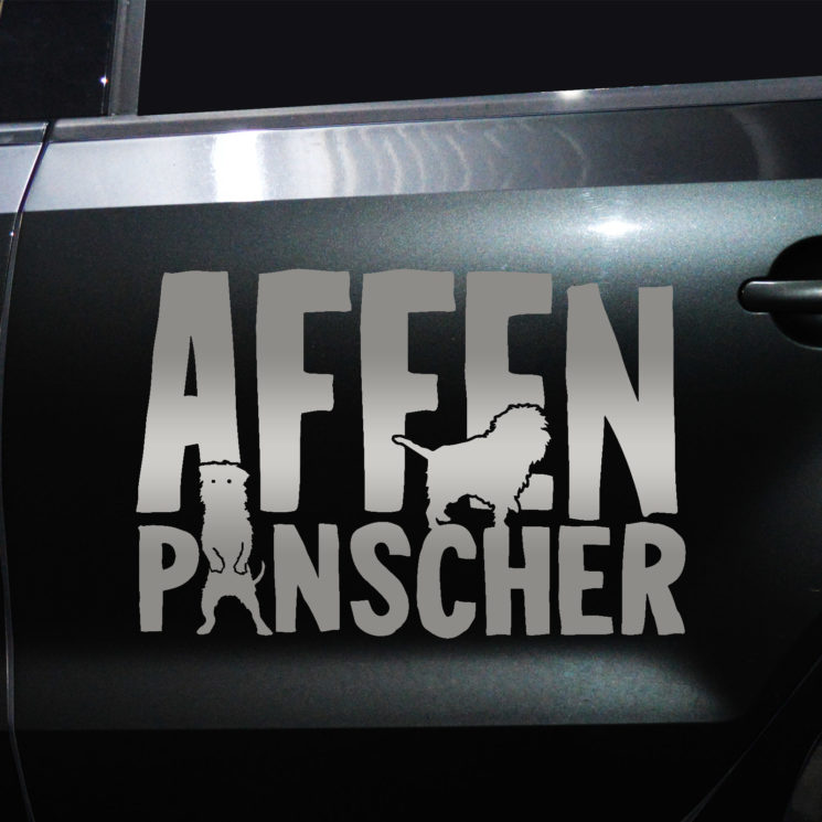 Autoaufkleber Affenpinscher – Bild 4
