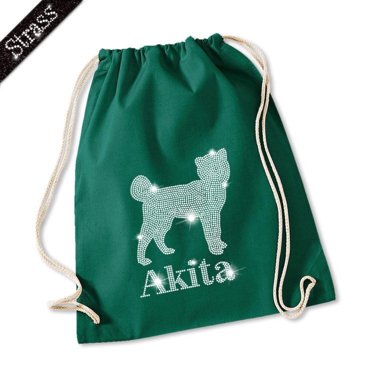Strass Turnbeutel Akita – Bild 2