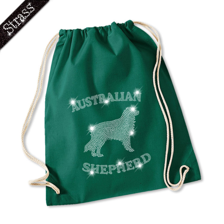 Strass Turnbeutel Australian Shepherd – Bild 2