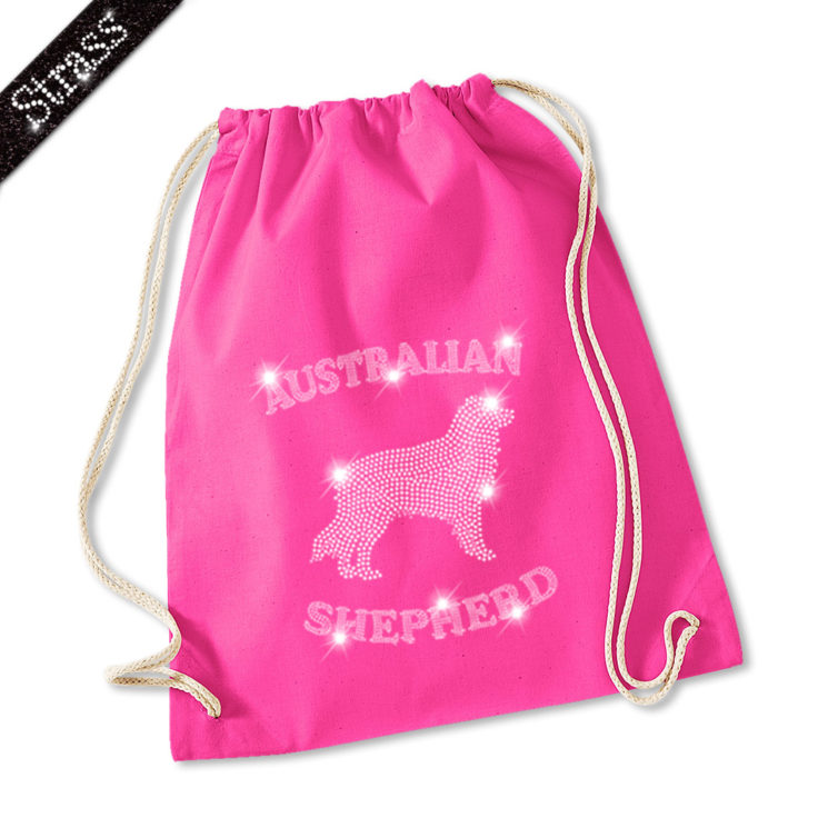 Strass Turnbeutel Australian Shepherd – Bild 3