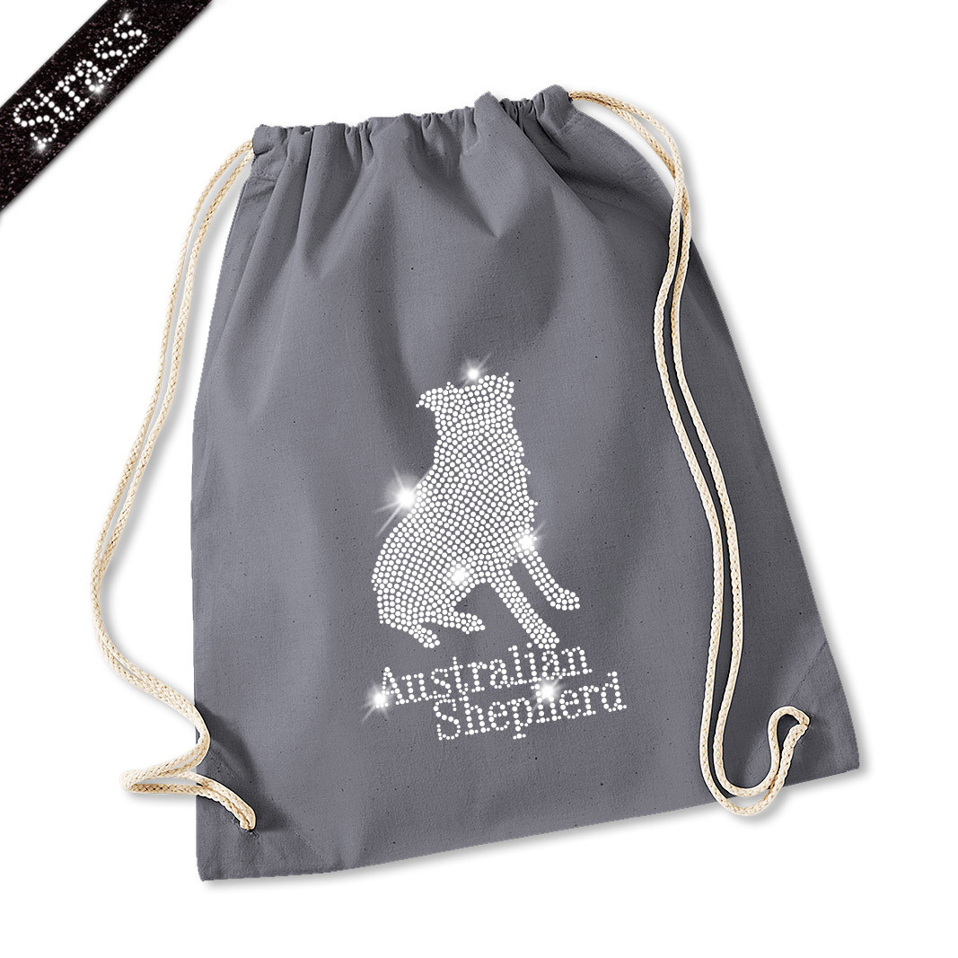Strass Turnbeutel Australian Shepherd – Bild 4