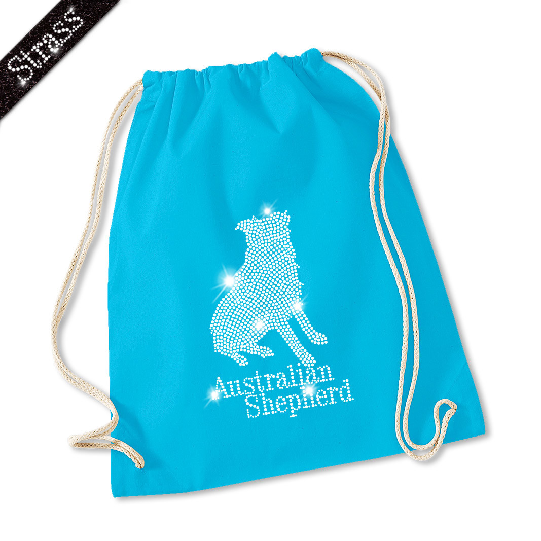 Strass Turnbeutel Australian Shepherd – Bild 5