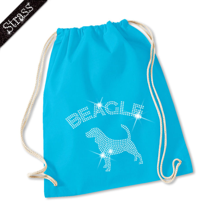 Strass Turnbeutel Beagle – Bild 5