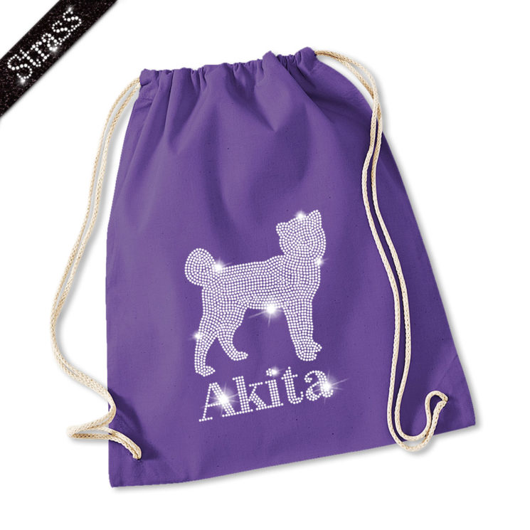 Strass Turnbeutel Akita – Bild 6