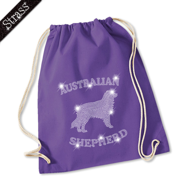 Strass Turnbeutel Australian Shepherd – Bild 6