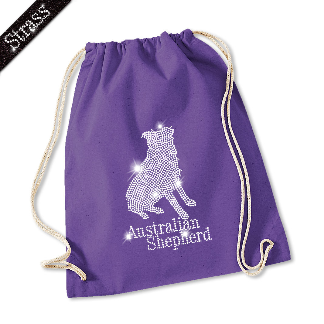 Strass Turnbeutel Australian Shepherd – Bild 6
