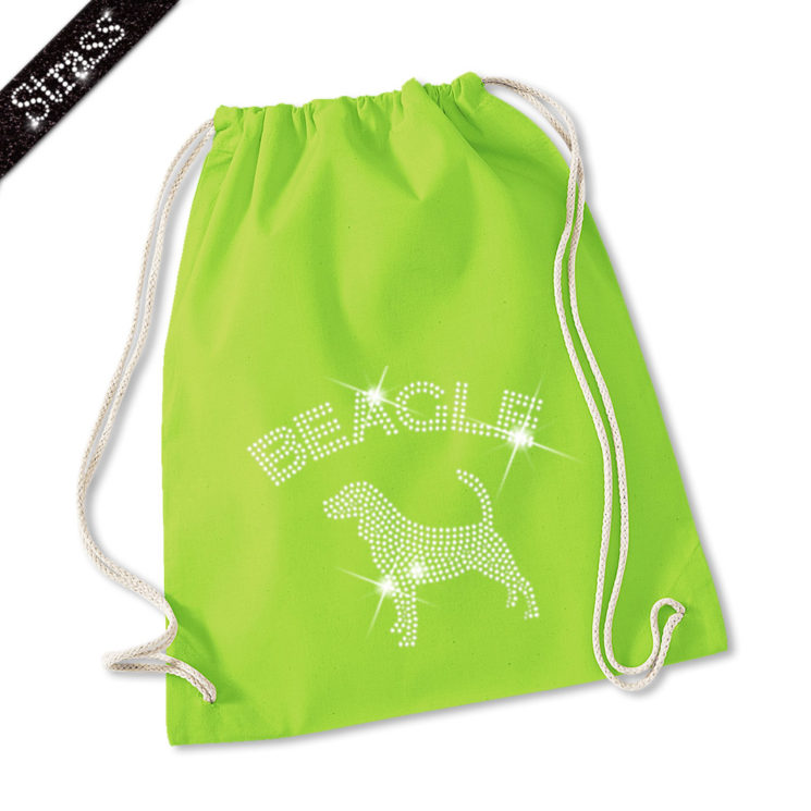Strass Turnbeutel Beagle – Bild 7