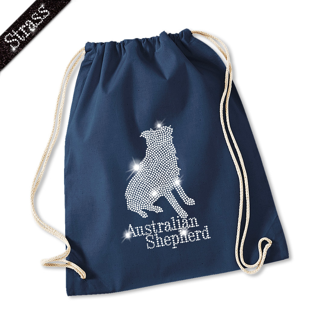 Strass Turnbeutel Australian Shepherd – Bild 8