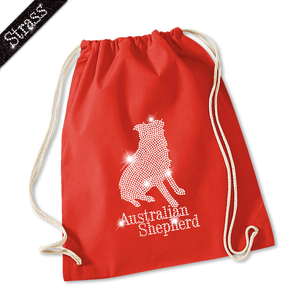 Strass Turnbeutel Australian Shepherd – Bild 10