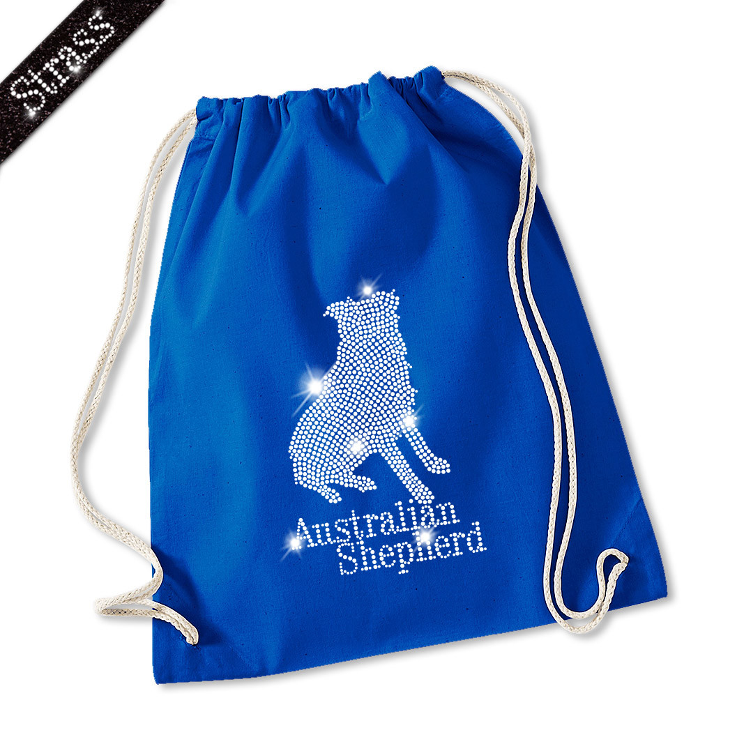 Strass Turnbeutel Australian Shepherd – Bild 11