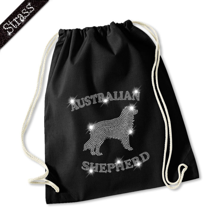 Strass Turnbeutel Australian Shepherd – Bild 12