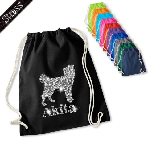 Strass Turnbeutel Akita