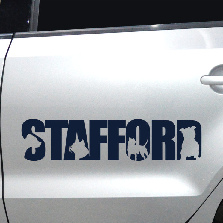 Autoaufkleber Staffordshire – Bild 3
