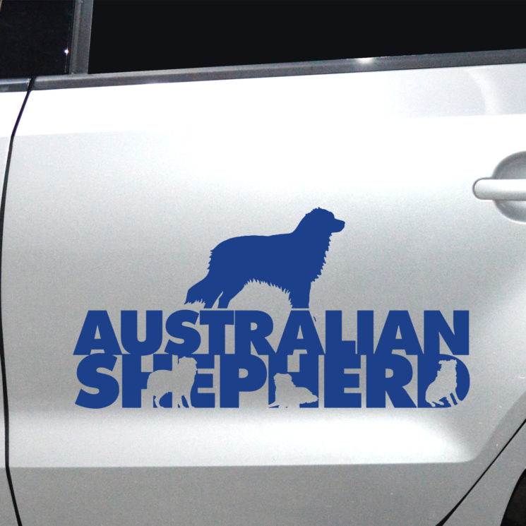 Autoaufkleber Australian Shepherd – Bild 7