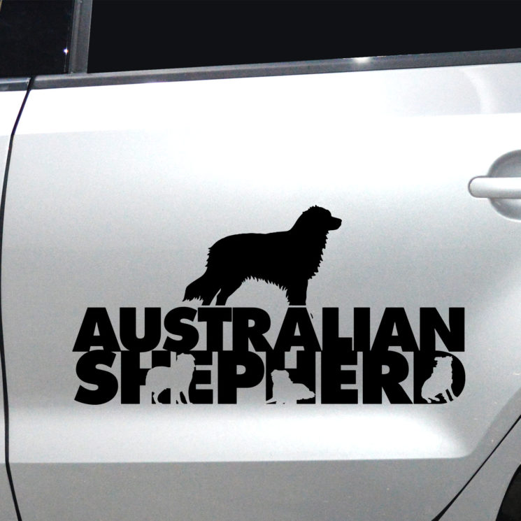 Autoaufkleber Australian Shepherd – Bild 8