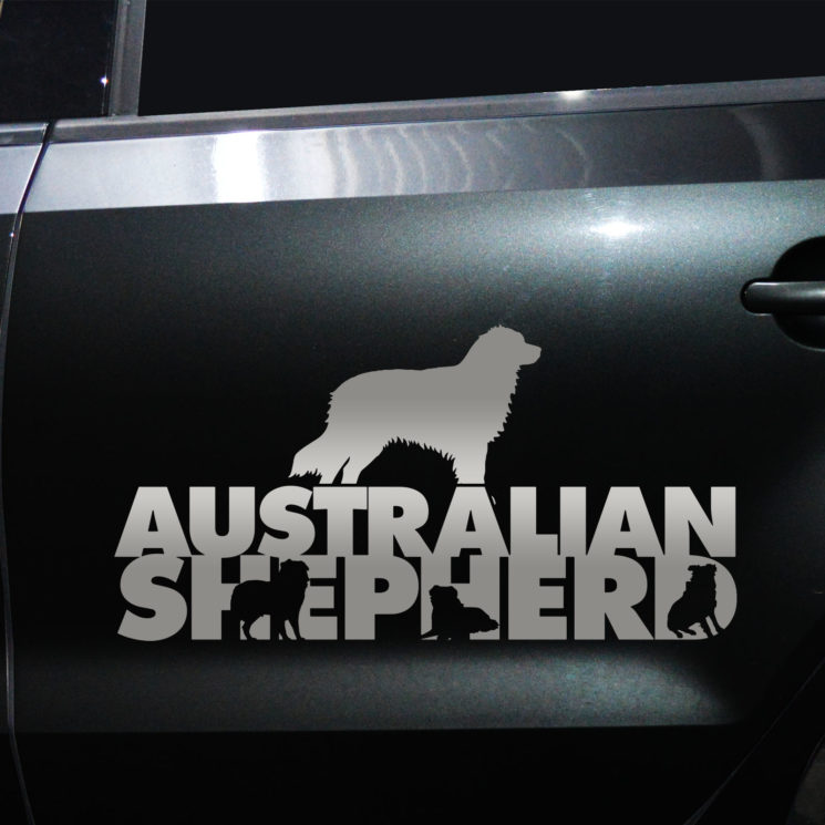 Autoaufkleber Australian Shepherd – Bild 9