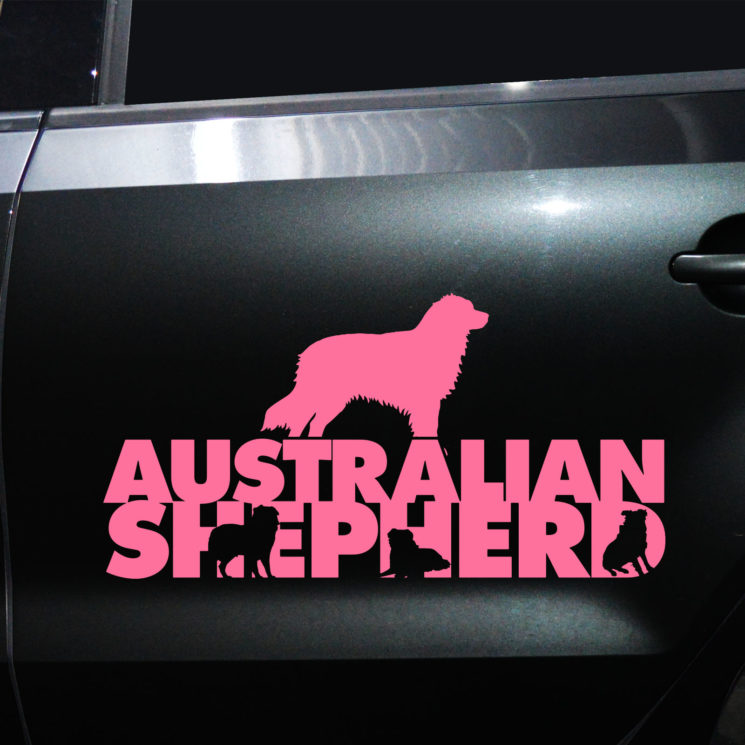 Autoaufkleber Australian Shepherd – Bild 10