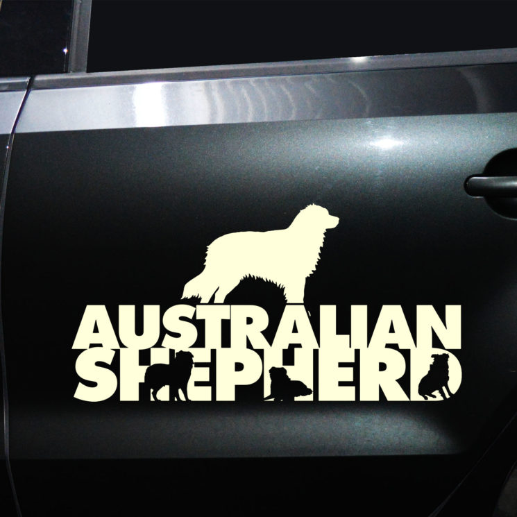 Autoaufkleber Australian Shepherd – Bild 11