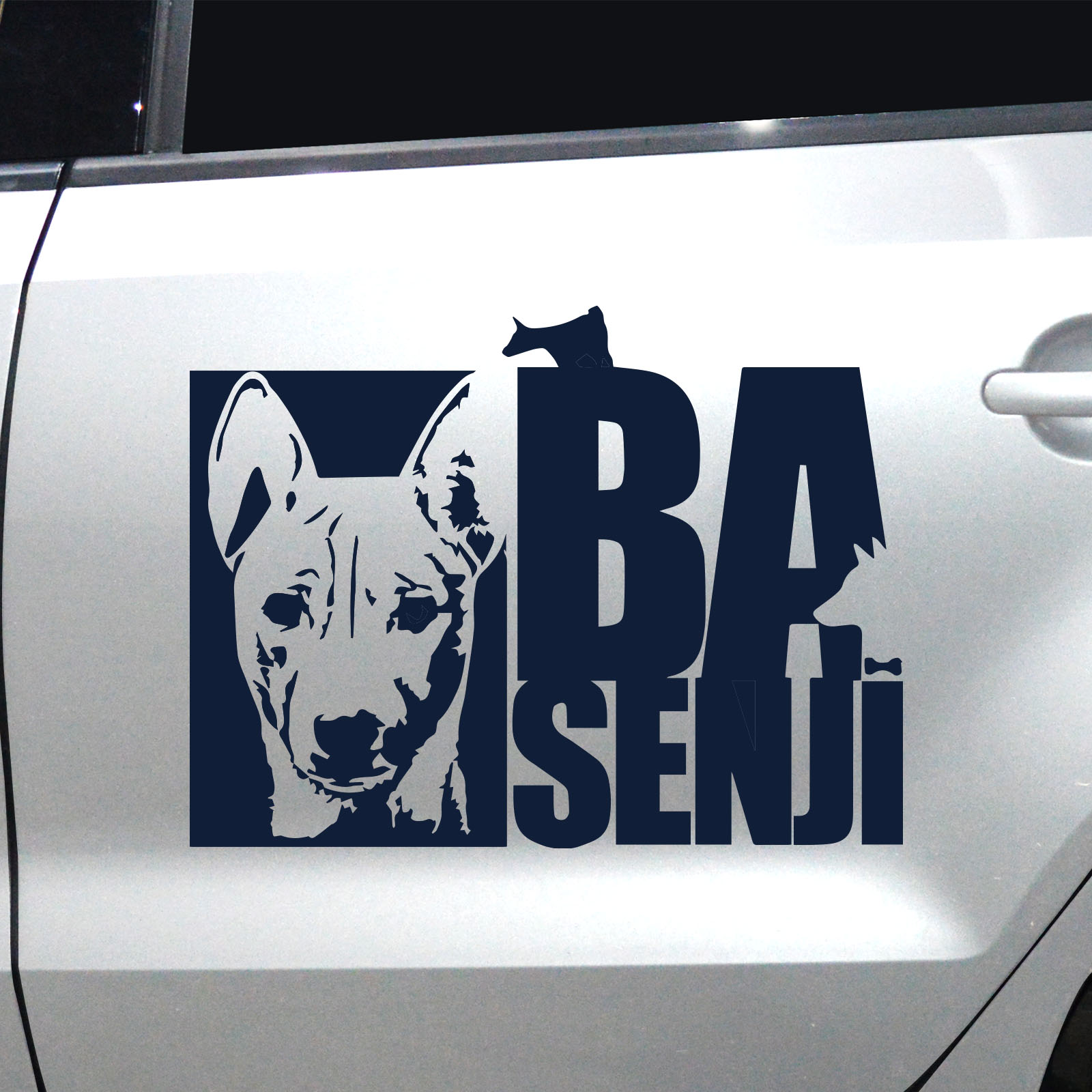 Autoaufkleber Basenji – Bild 2