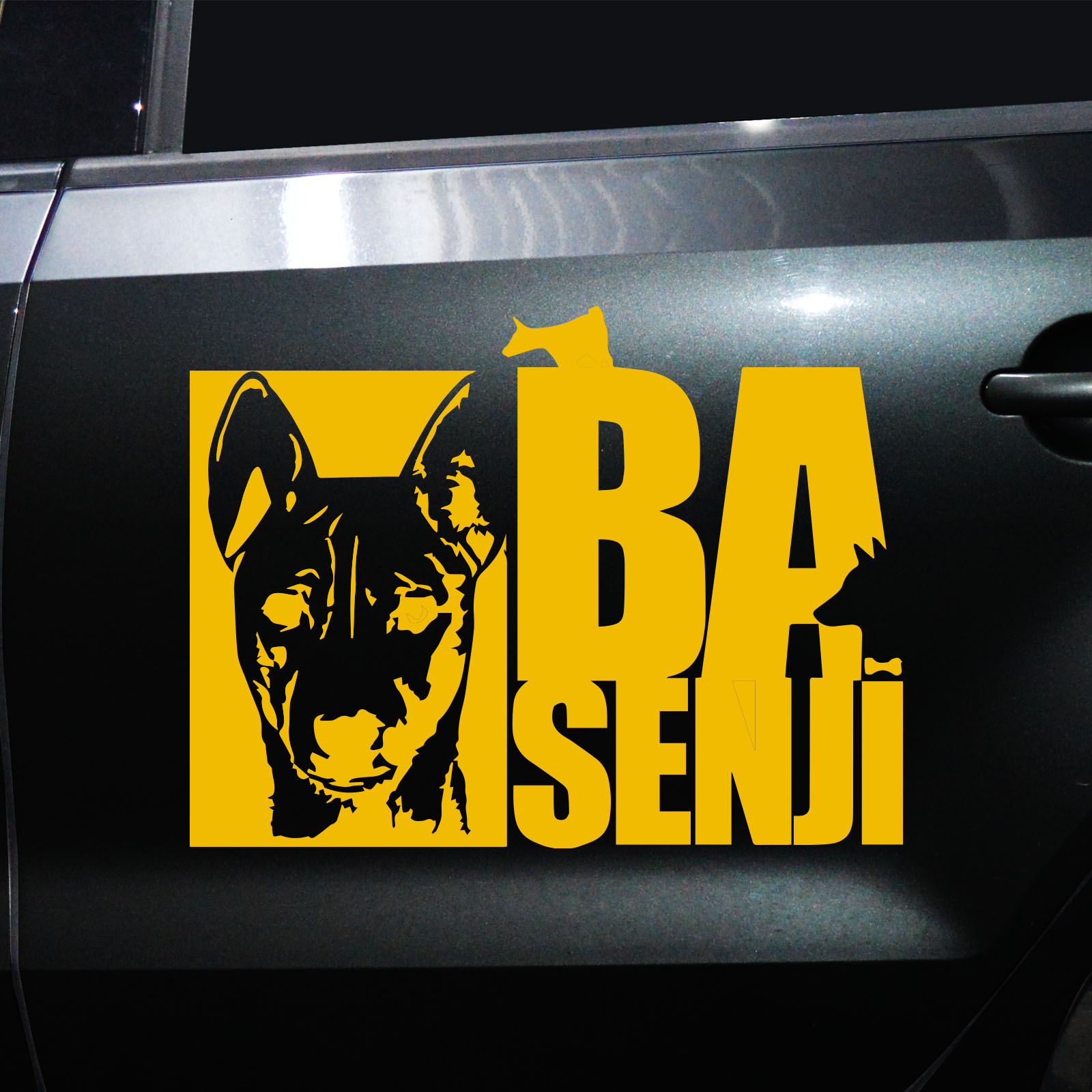 Autoaufkleber Basenji – Bild 3