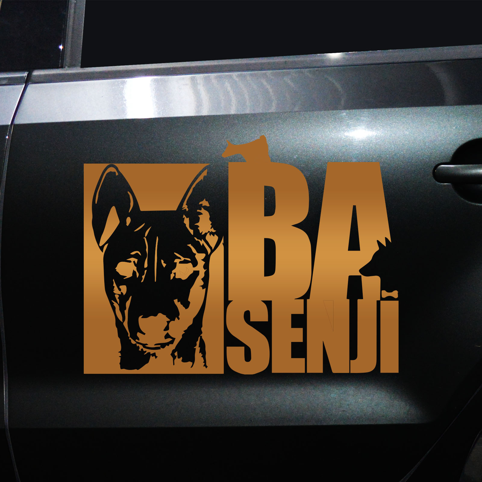 Autoaufkleber Basenji – Bild 4
