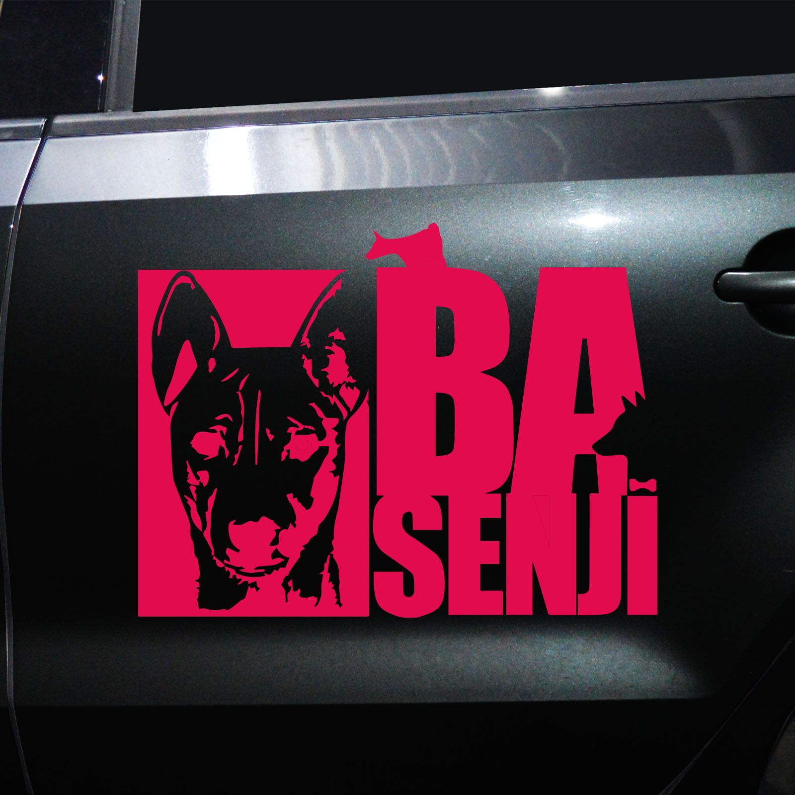 Autoaufkleber Basenji – Bild 5