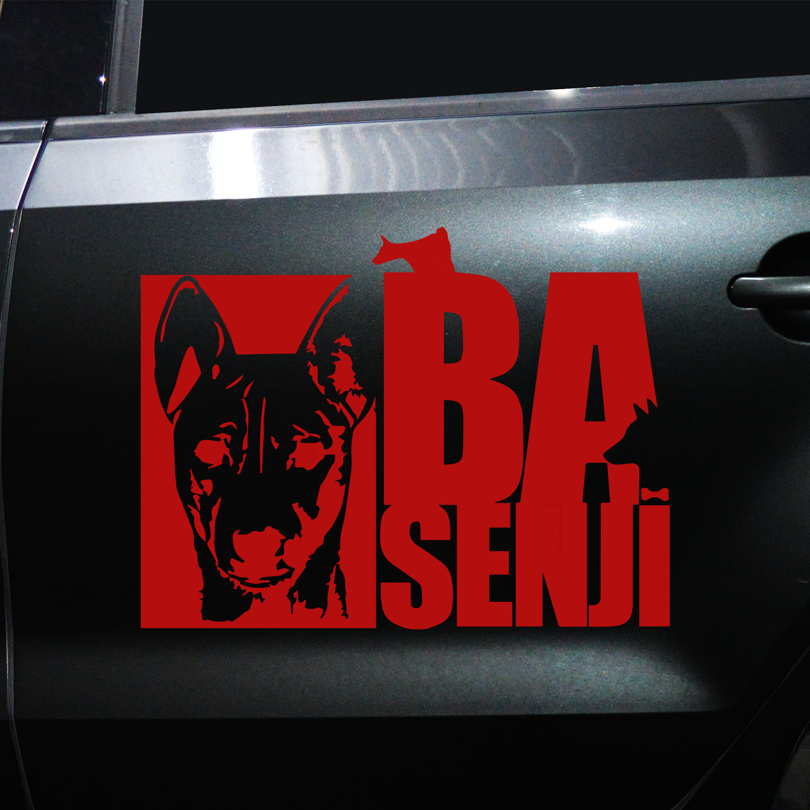 Autoaufkleber Basenji – Bild 6