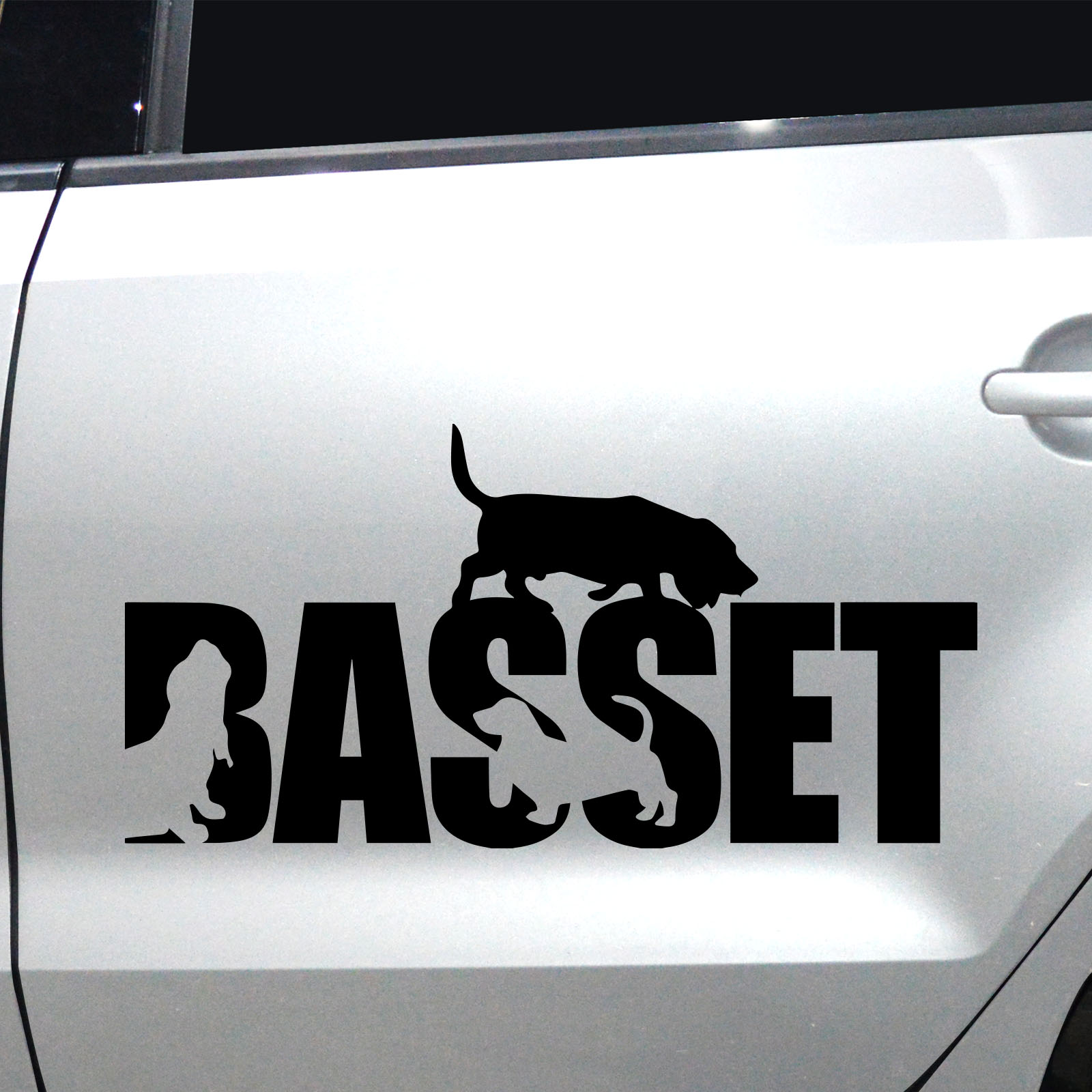 Autoaufkleber Basset – Bild 6