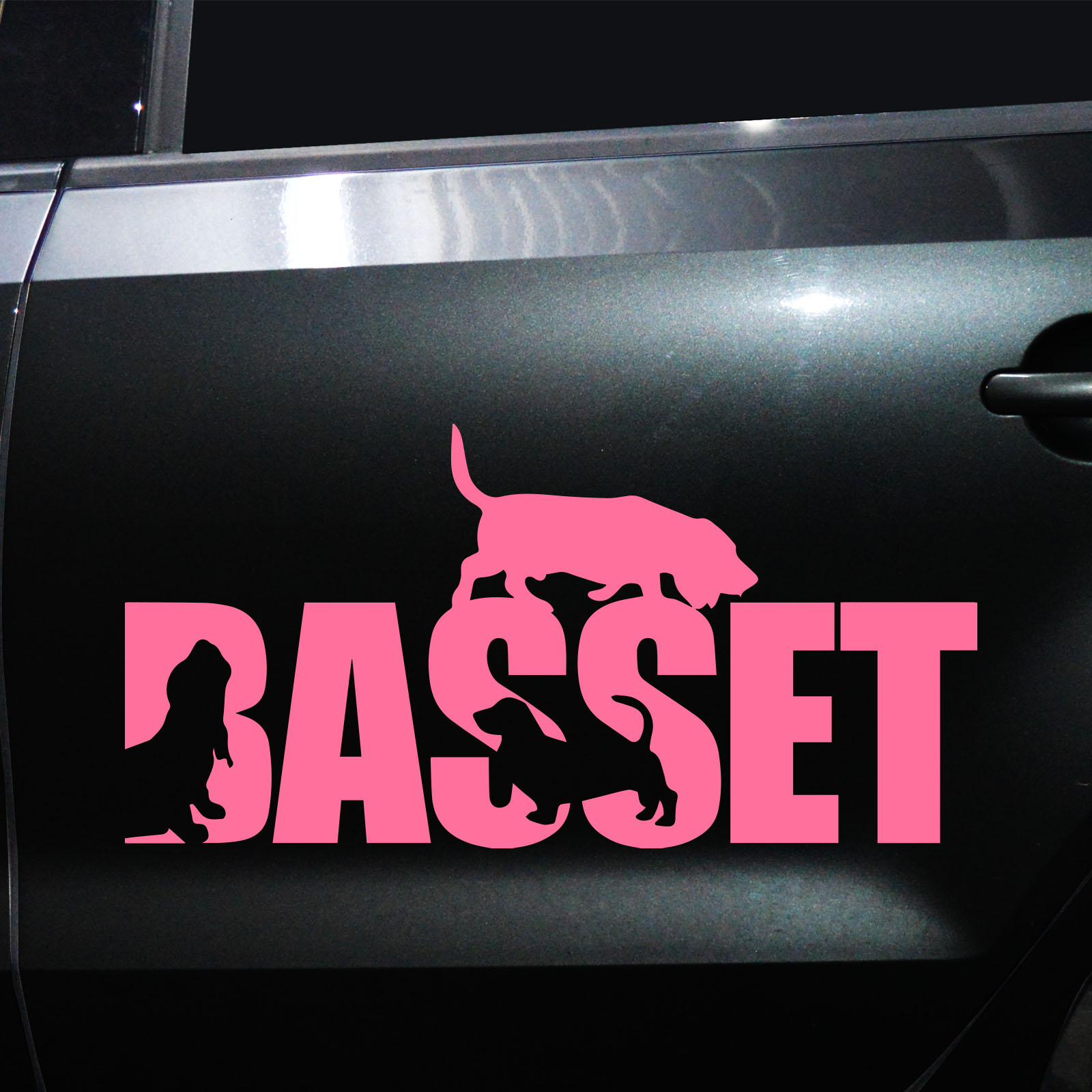 Autoaufkleber Basset – Bild 4