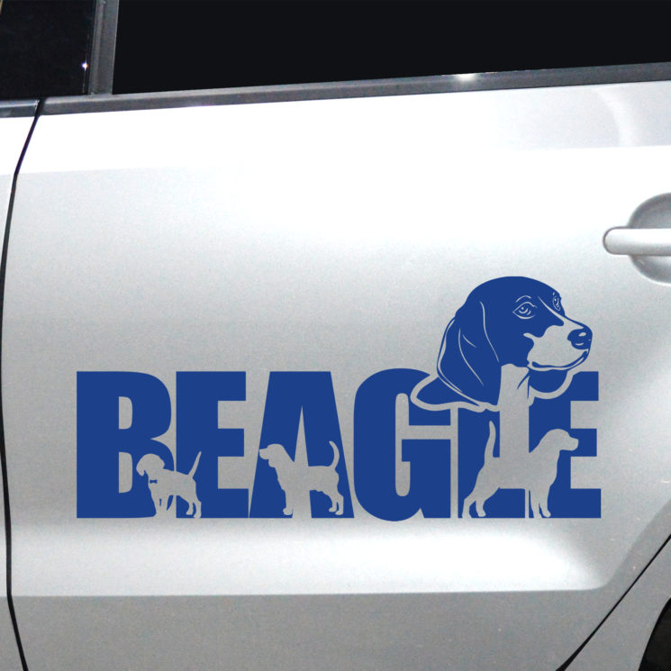 Autoaufkleber Beagle – Bild 7
