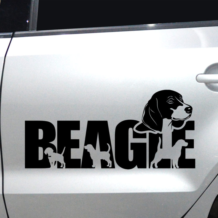 Autoaufkleber Beagle – Bild 8